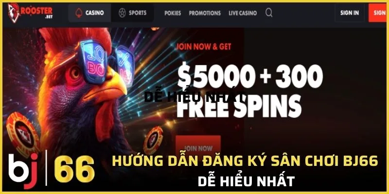 Hướng dẫn đăng ký sân chơi Bj66 dễ hiểu nhất